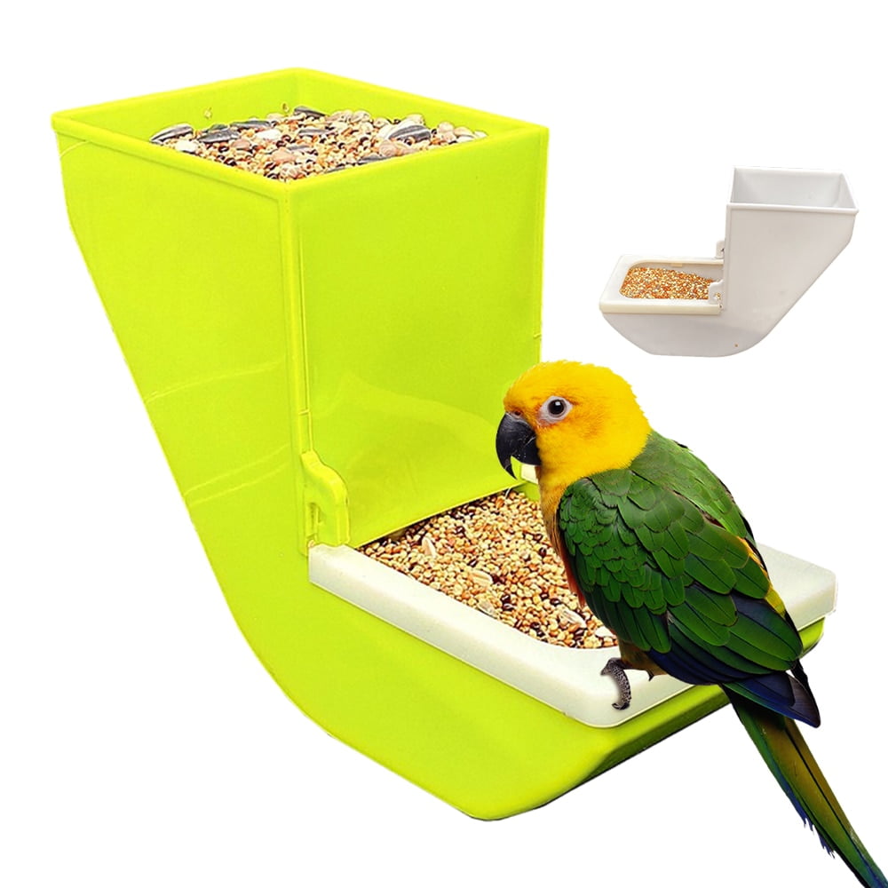 1 Pcs Removable Feeder Pet Bird Container Parrot Hanging...