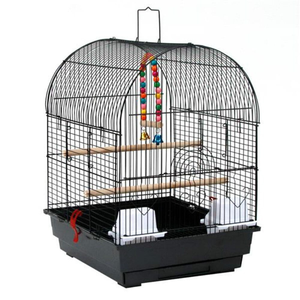 19″ Small Bird Cage Pet Supplies Metal Cage for...