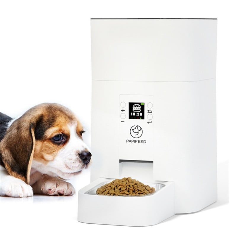 4L Dog Cat Pet Automatic Feeder Bowl for Dogs Food...