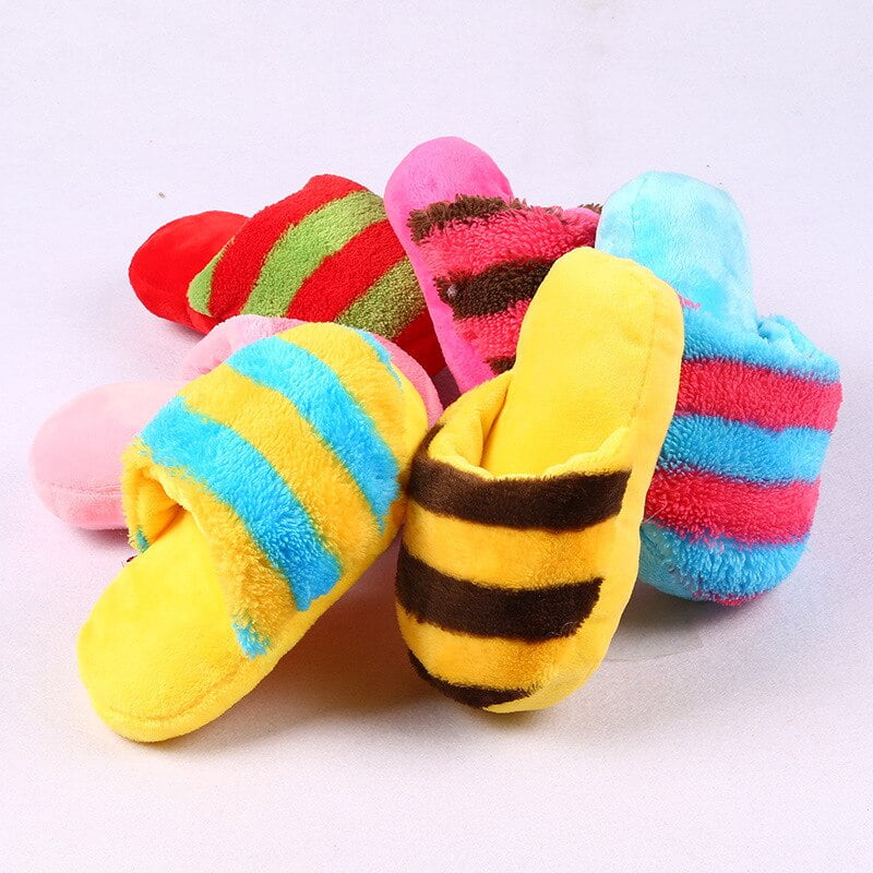 6 Colors Puppy Pet Dog Chew Toy Stuffed Chewing Plush...
