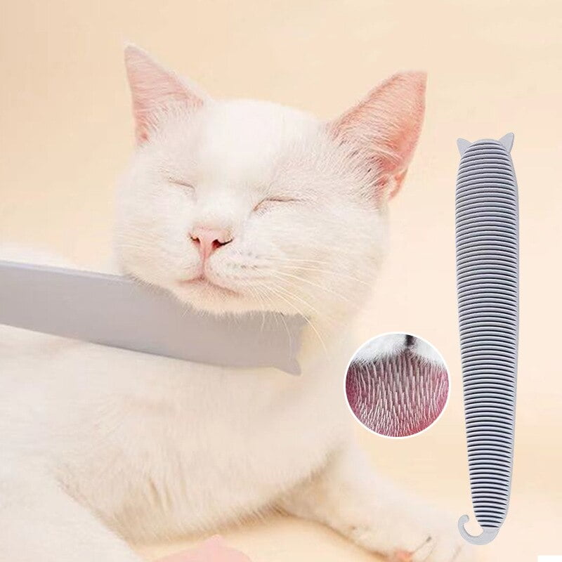 Aapet 1pc Cat Comb Pet Hair Shedding Comb Cat Massage Cleaning Brush Pet Comfort Toy Kitten Grooming Supplies Cat Tongue Comb