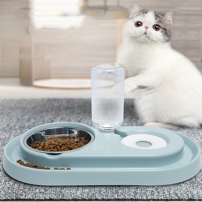 Cat Bowl Dog Water Feeder Bowl Cat Kitten Drinking Fountain Food Dish Pet Bowl Goods Automatic Water Feeder for Cat Dod