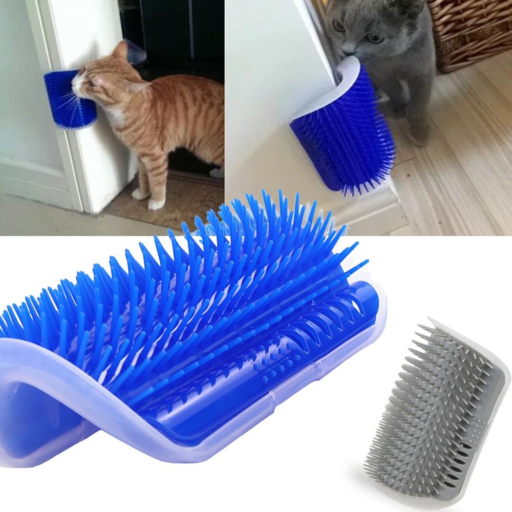 Cat Self Groomer Brush Pet Grooming Supplies Hair Removal...