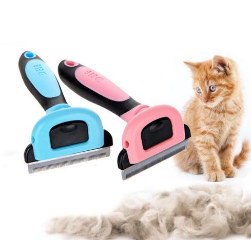 Combs Dog Hair Remover Cat Brush Grooming Tools Detachable...