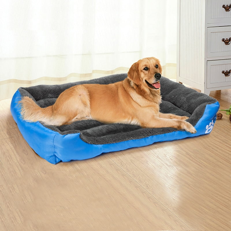 Drop Shipping Dog Bed Soft Fleece Warm Cat Beds Waterproof Bottom Bed For Dogs Pet Sofa Dog Beds For Large Dogs M-XXXL Wholesale