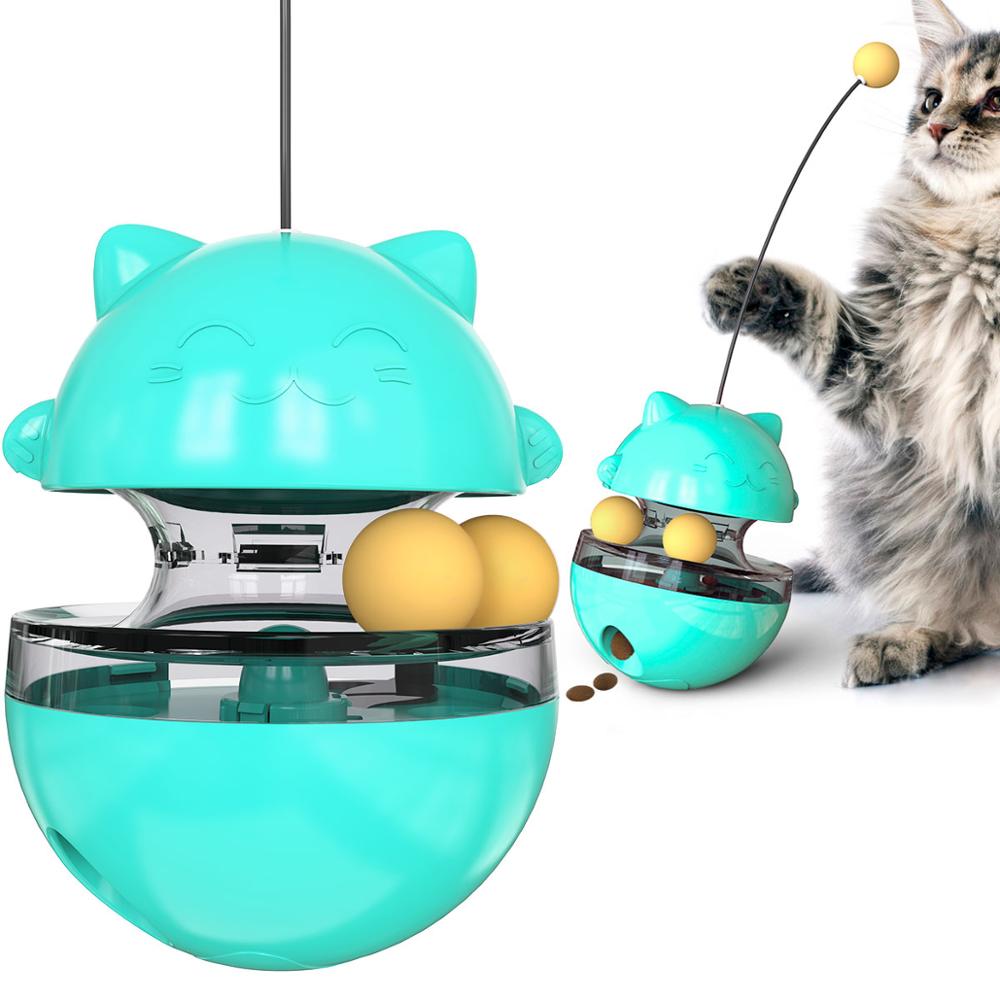 Fun Tumbler Pets Slow Food Entertainment Toys Attract...