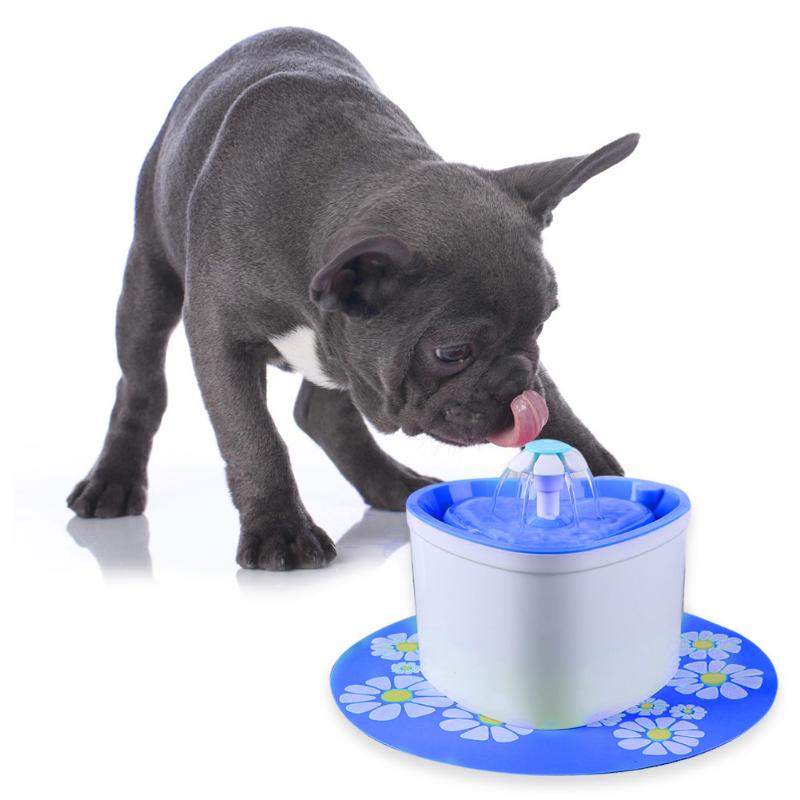 Hot Sale 2L Pet Water Dispenser Electric Auto EU/US/UK Dog Cat Fountain Mute Drink Feeder Automatic Feeders Supplies