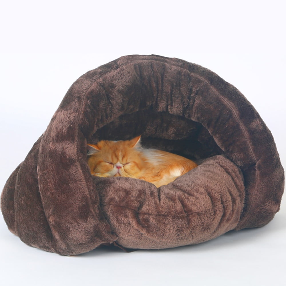 Pet bed for Cats Dogs Soft Nest Kennel Bed Cave House...
