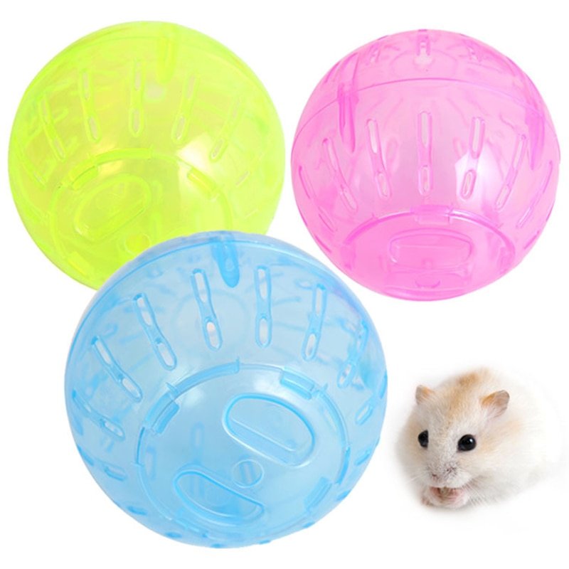 Plastic Pet Rodent Mice Jogging Ball Toy Hamster Gerbil Rat Exercise Balls Play Toys