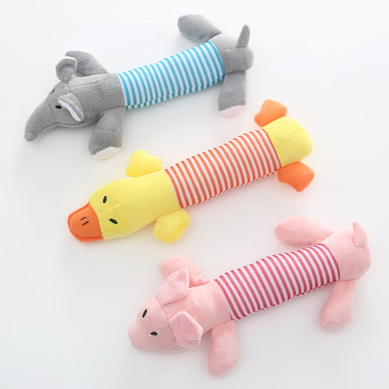 Plush Pet Dog Toy Chew Squeak Toys For Dogs Supplies...