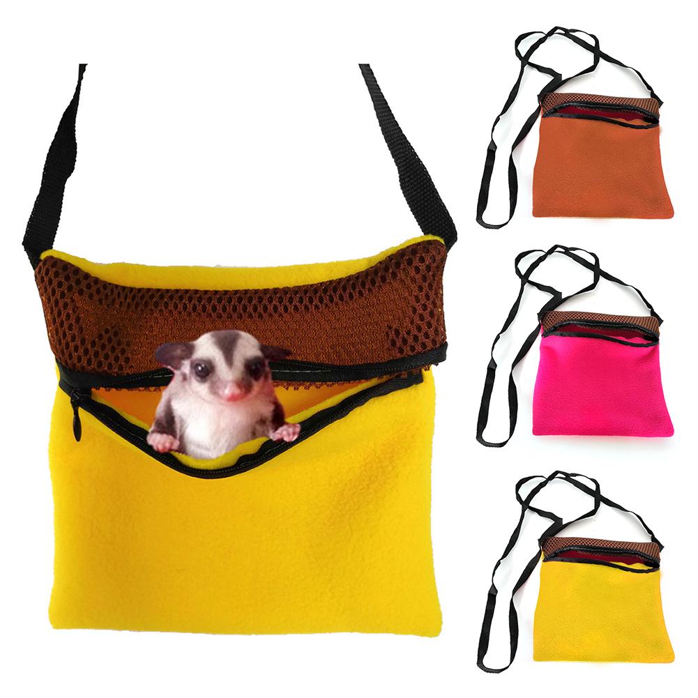 Portable Breathable Hamster Hedgehog Bag Carrier Cage...