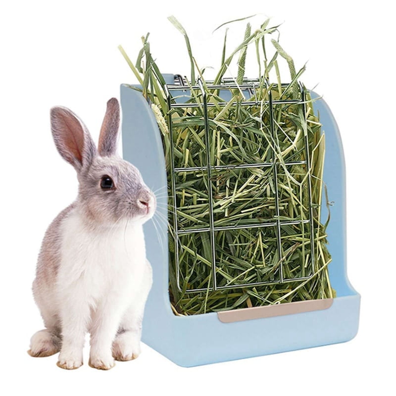 Rabbit Guinea Pig Chinchilla Hay Feeder Less Wasted...