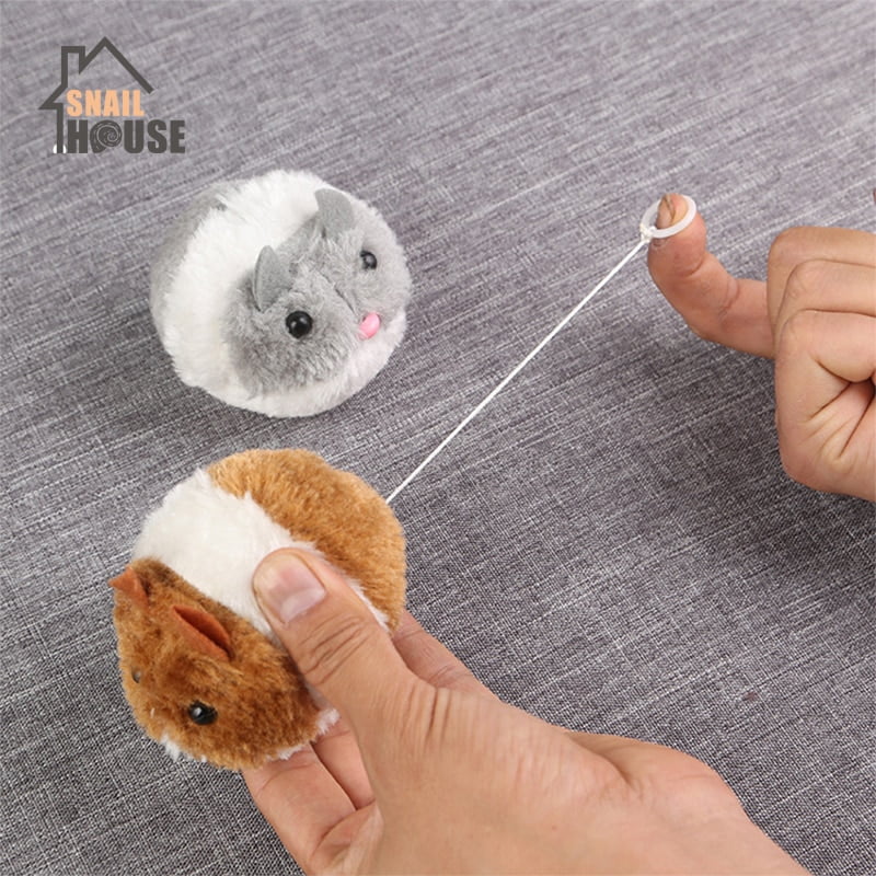 Snailhouse Cute Cat Toys Plush Fur Toy Shake Movement...