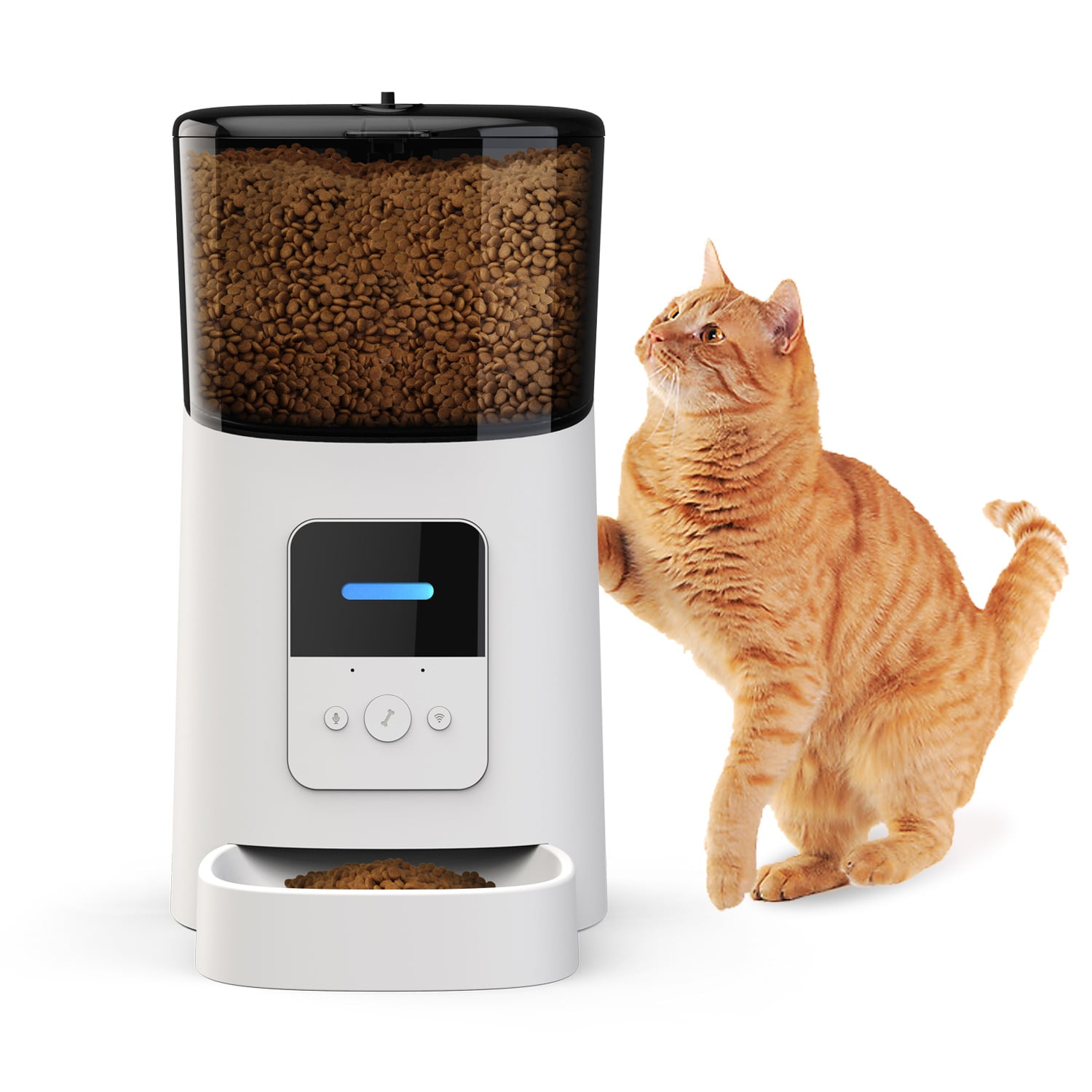 Wi-Fi Enabled Smart Feed Automatic Dog And Cat Feeder...