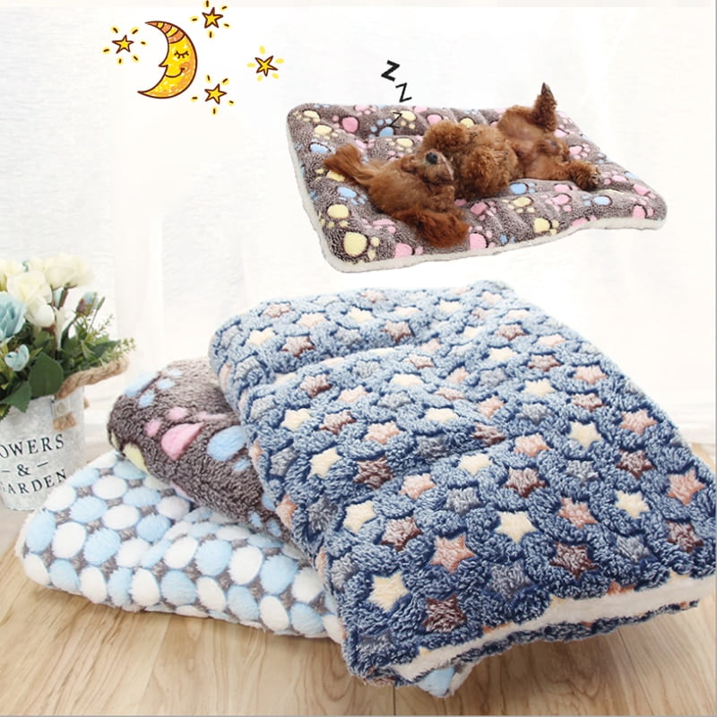 Winter Warm Dog Bed Soft Fleece Pet Blanket Cat Litter...